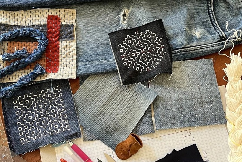 Guide: Sådan reparerer du dit tøj med smuk japansk teknik