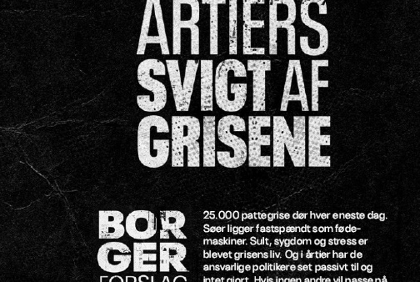 Stop for svigt af grisene